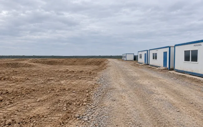 Çorlu Konut Projesi — Şantiye hazırlığı