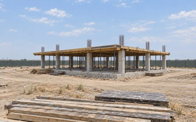 Çorlu Konut Projesi — Taşıyıcı sistem aşaması