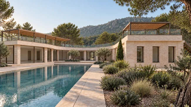 Fethiye Özel Villa — Tasarım görünümü