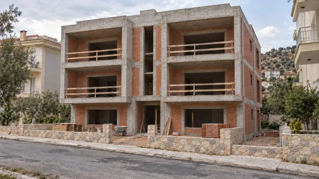 Kuşadası Konut Projesi — Yapım aşaması görselleştirmesi